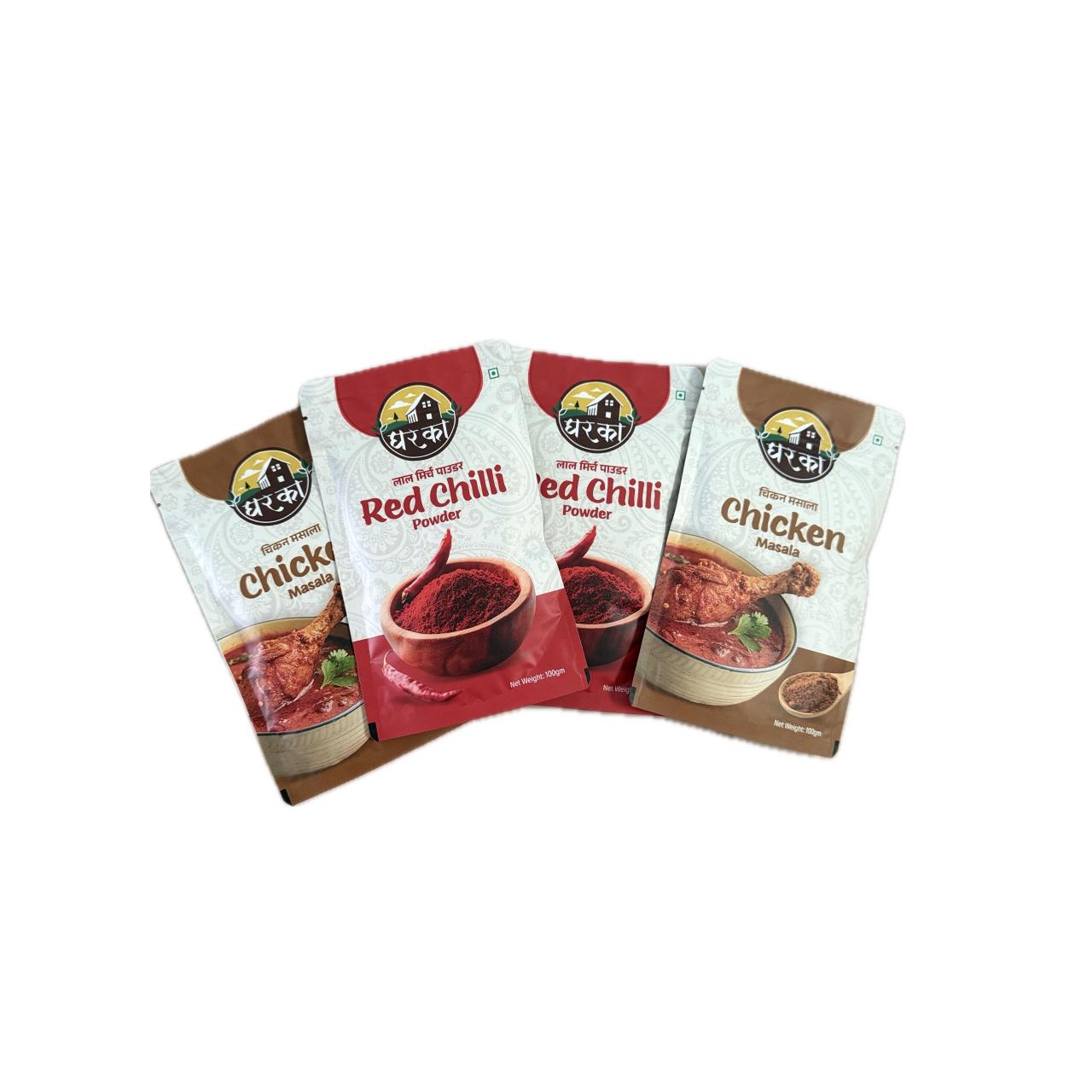 Chicken Masala Red Chilly Combo (4 pack)